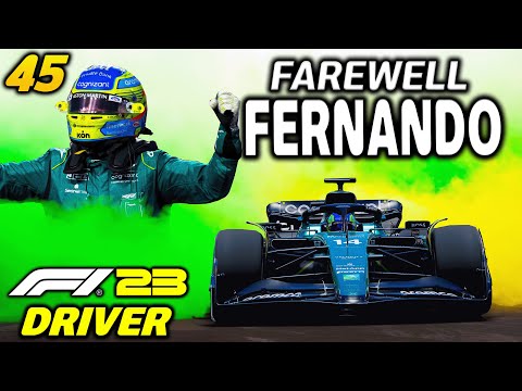 SEASON FINALE. CRASH WITH STROLL. FAREWELL FERNANDO. - F1 23 Driver Career Mode: Part 45