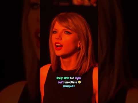 Kanye West Left Taylor Swift Speechless 😂