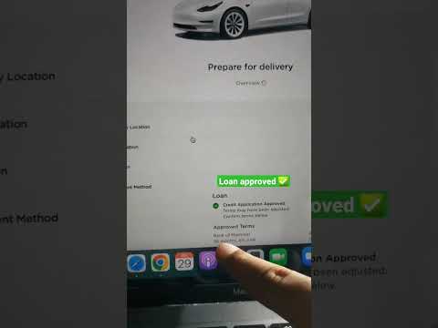 Tesla loan approved ✅ Do you think the rate is high? for a brand new car...
