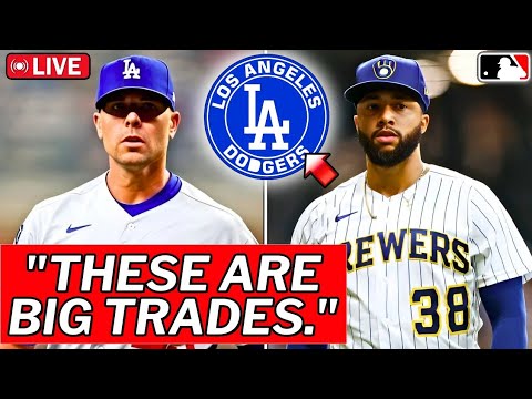 DODGERS NEWS! 2 BIG TRADES HAPPENING IN THE LA DODGERS! DEAL CLOSED OR NOT? LOS ANGELES DODGERS NEWS