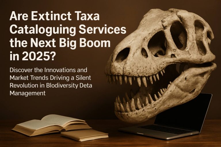 灭绝分类服务会是2025年的下一个大爆炸吗？探索推动生物多样性数据管理静默革命的创新和市场趋势。
